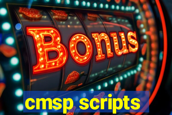 cmsp scripts